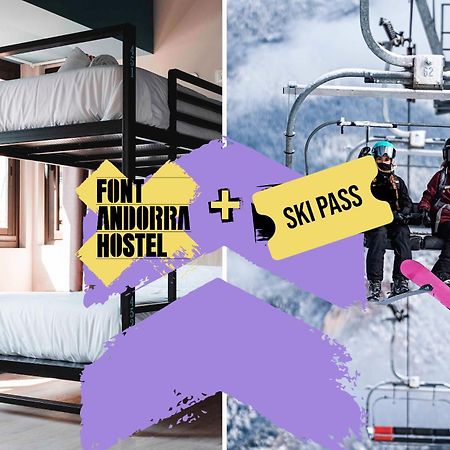 Font Andorra Hostel La Massana Zewnętrze zdjęcie