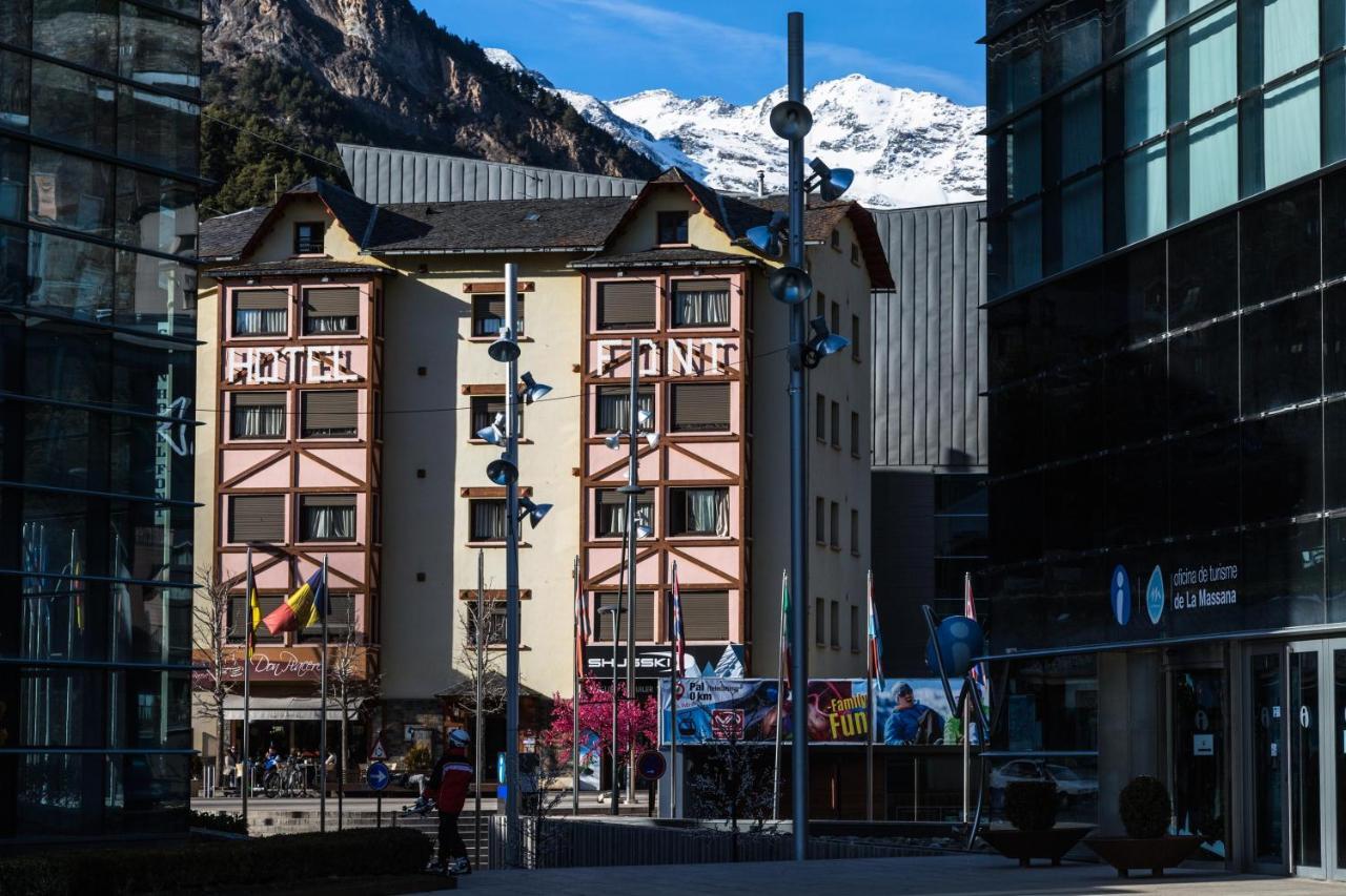 Font Andorra Hostel La Massana Zewnętrze zdjęcie