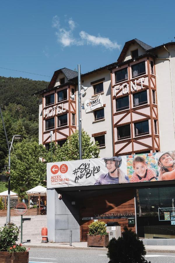 Font Andorra Hostel La Massana Zewnętrze zdjęcie