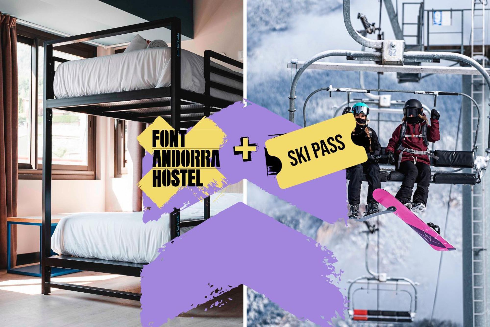 Font Andorra Hostel La Massana Zewnętrze zdjęcie