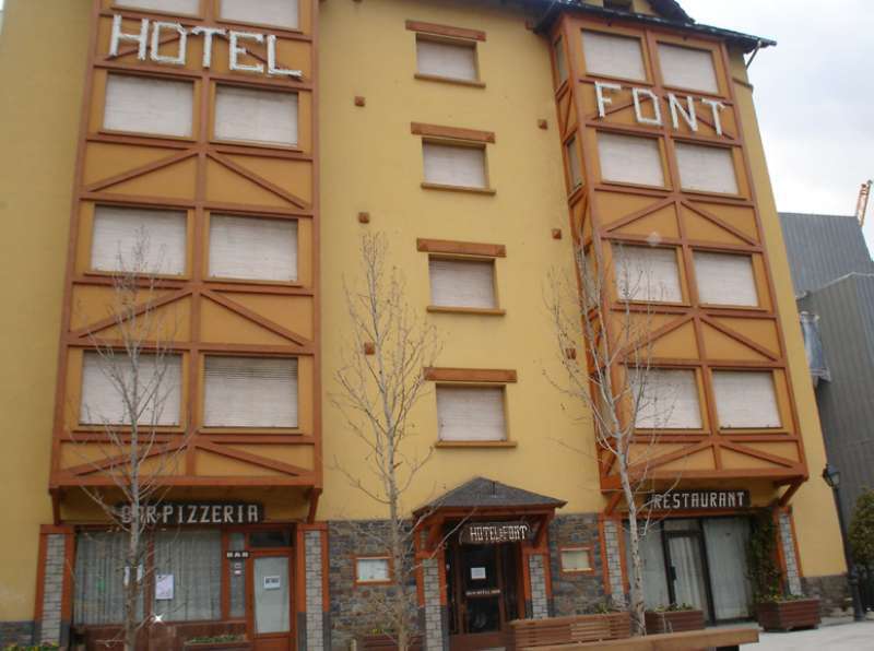 Font Andorra Hostel La Massana Zewnętrze zdjęcie